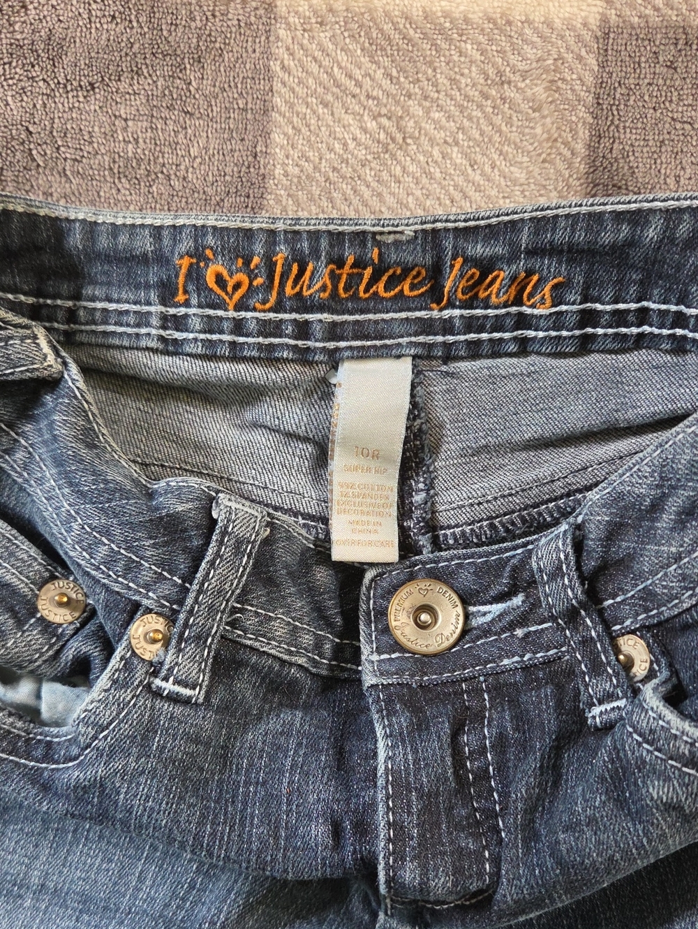 Justice Girls Bootcut Stretch Denim Jeans 👖✨ - Picture 2 of 8